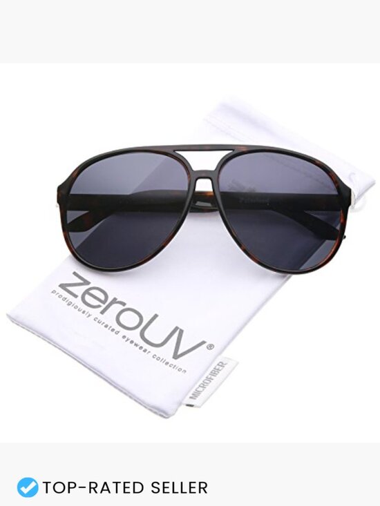 Retro Classic Aviator Sunglasses Polarized Blue Light Blocking Driving Lens main image 7